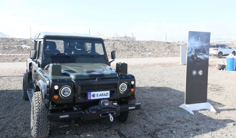 Kars’ta Yerli E-Arazi Aracı Tanıtıldı!