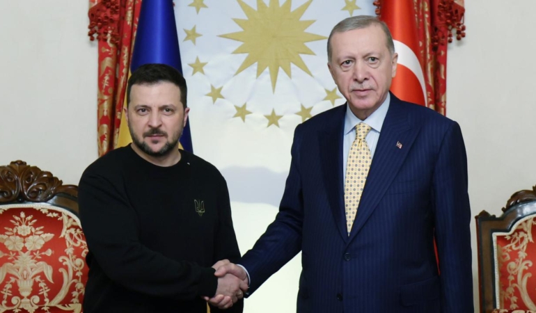 Zelenskiy, Erdoğan ile Önemli Görüşme İçin Ankara’da