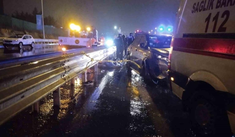 Ankara İstikametinde Zincirleme Kaza: 1 Ölü