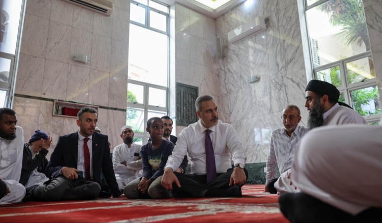 Bakan Fidan, Johannesburg’da Tarihi Camii Ziyareti