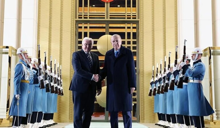 Erdoğan, Steinmeier’le Önemli Görüşme Gerçekleştirdi
