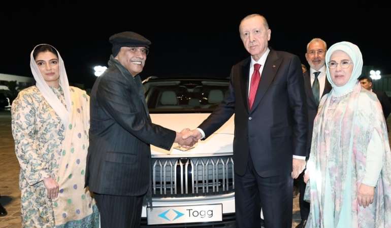 Erdoğan, Pakistan’da Togg ile Gündem Yarattı