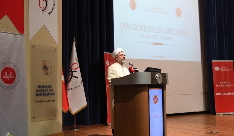Başkan Erbaş: Din Görevlileri Öğretmendir