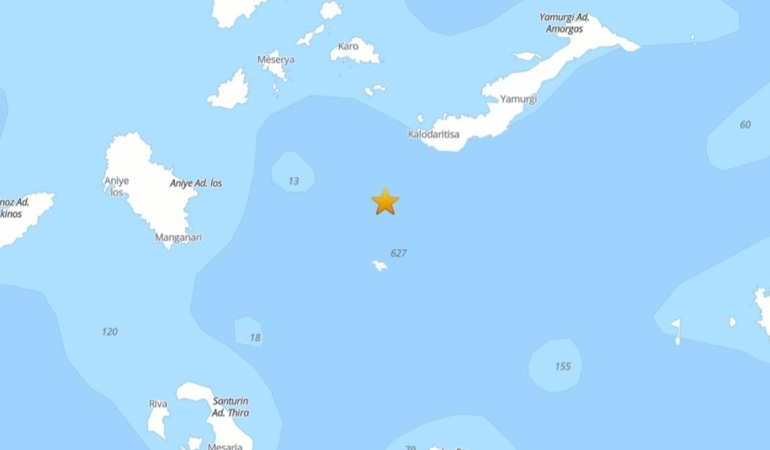 Ege Denizi’nde Peş Peşe İki Deprem Meydana Geldi!