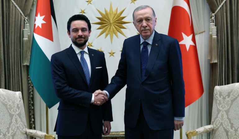 Erdoğan, Ürdün Veliaht Prensi ile Görüştü