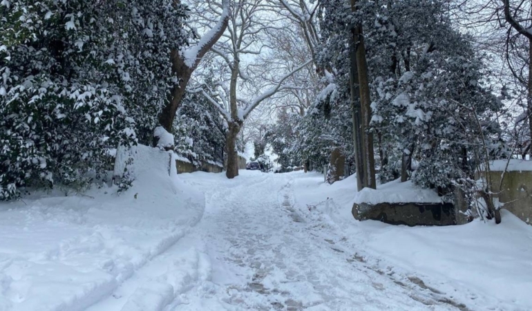 Giresun’da Kar Yağışı Nedeniyle Eğitime Ara Verildi