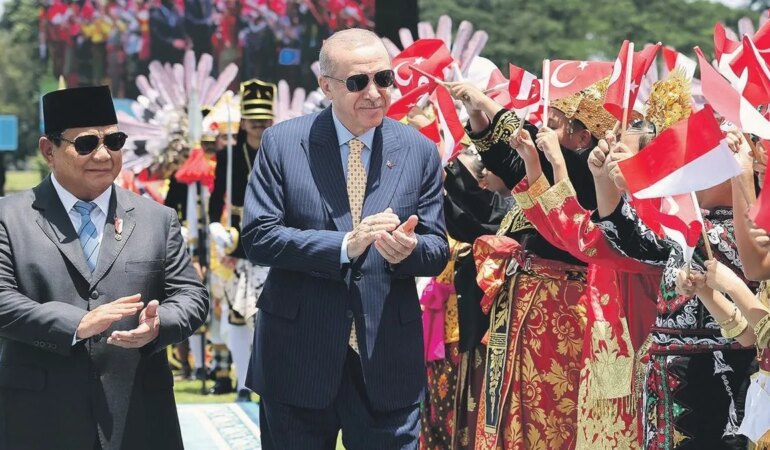 Erdoğan ve Subianto’dan Kritik Filistin Mesajı