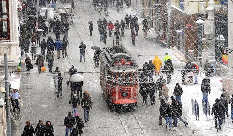 İstanbul’da Kar Yağışı Eğitim Olumlu Etkilemeyecek!