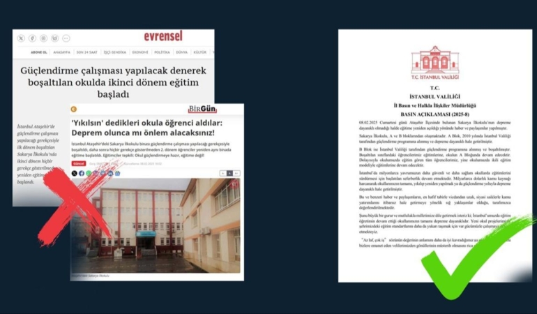 Sakarya İlkokulu Eğitime Döndü, Yanlış Bilgiler Reddedildi