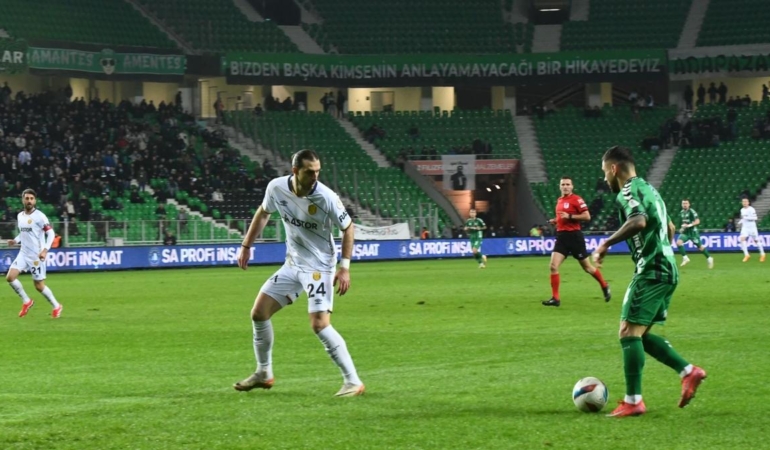 Sakaryaspor – Ankaragücü: 2-2 Beraberlik!