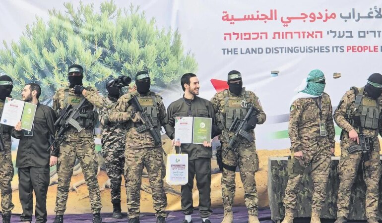 Gazze’de Esir Takasında Tarihi Anlar Yaşandı