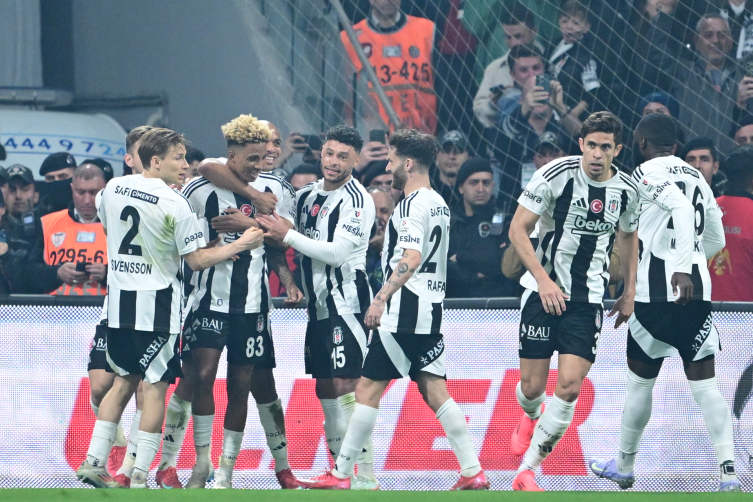 Derbide kazanan Beşiktaş