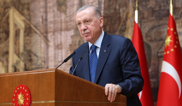 Erdoğan: Suriye için kalıcı barış mesajı verdi