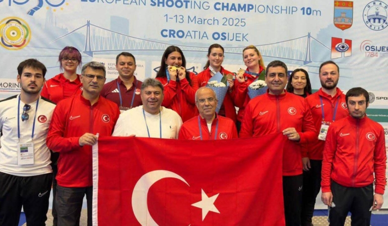 Türkiye Atıcılık, Avrupa’da Şampiyon Oldu!