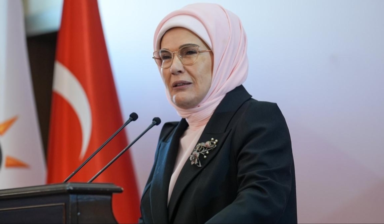 Emine Erdoğan’dan Filistinlilere Kardeşlik Mesajı