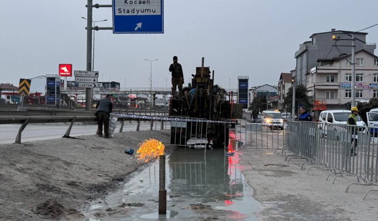 Metro Projesinde Sondajda Gaz Çıkışı Alarmı!