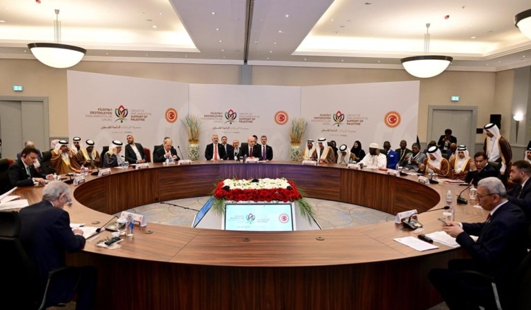 Filistin İçin Uluslararası Destek Toplantısı Gerçekleşti