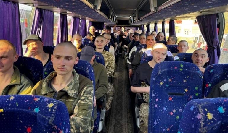 Rusya-Ukrayna Esir Takasında 538 Asker Serbest