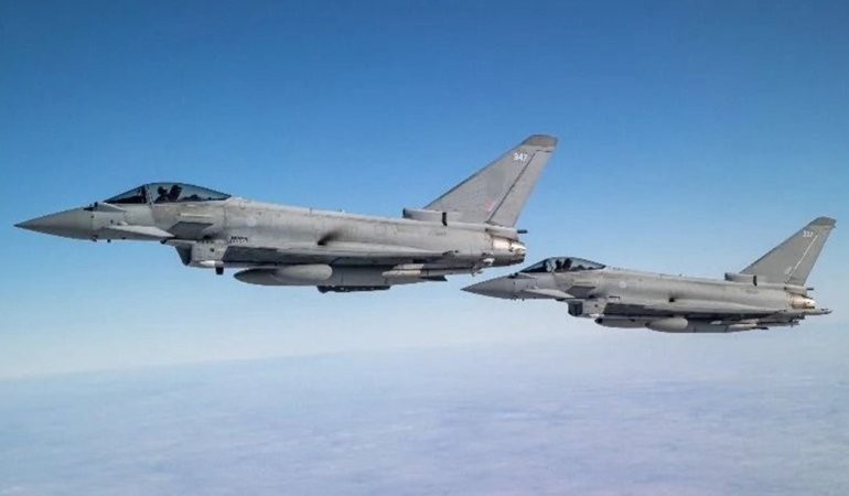 İngiliz Hava Kuvvetleri’nden Rus jetsine iki müdahale