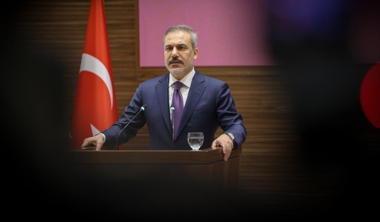 Fidan: Filistin İçin İki Devletli Çözüm Vurgusu