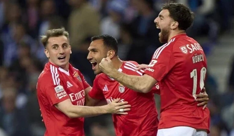 Benfica, Vitoria Guimaraes’i 3-0 ile Geçti!