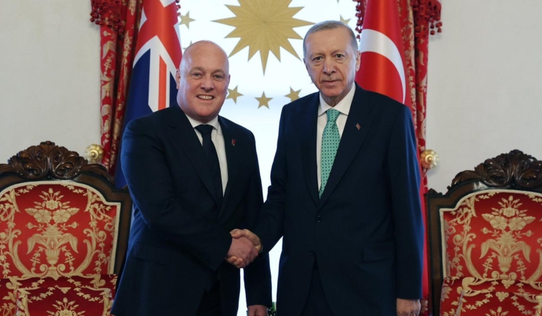 Erdoğan ve Luxon, Tarihi Dostluk İçin Bir Araya Geldi