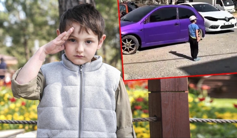 5 Yaşındaki Hamza’nın Vatanseverliği Duygulandırdı