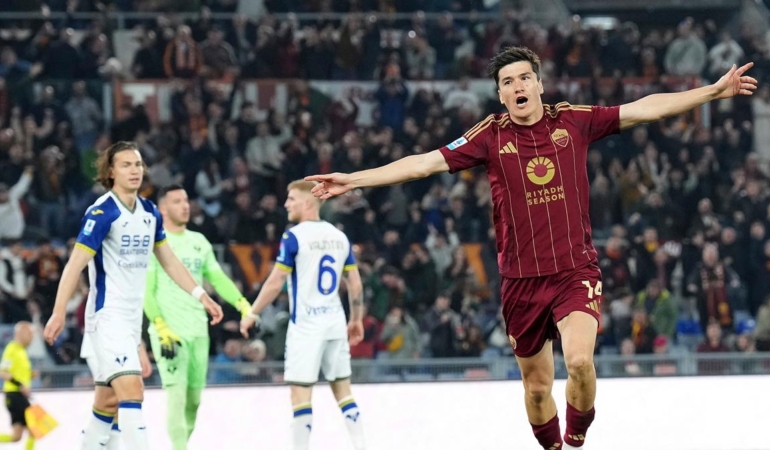 Roma, Verona’yı Eldor’un Golüyle Geçti!