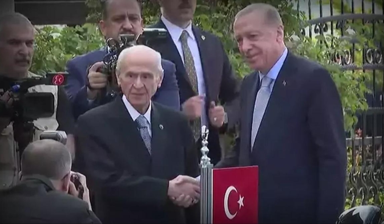 Erdoğan, Bahçeli’yi 117 Gün Sonra Ziyaret Etti