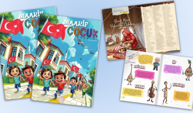 23 Nisan’a Özel: Maarif Çocuk Dergisi Yayında!
