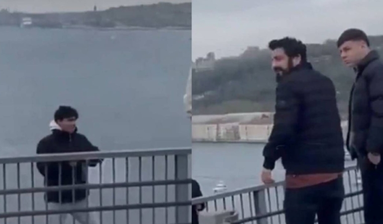 Köprüde İntihar Girişimini Mahsun Karaca Önledi
