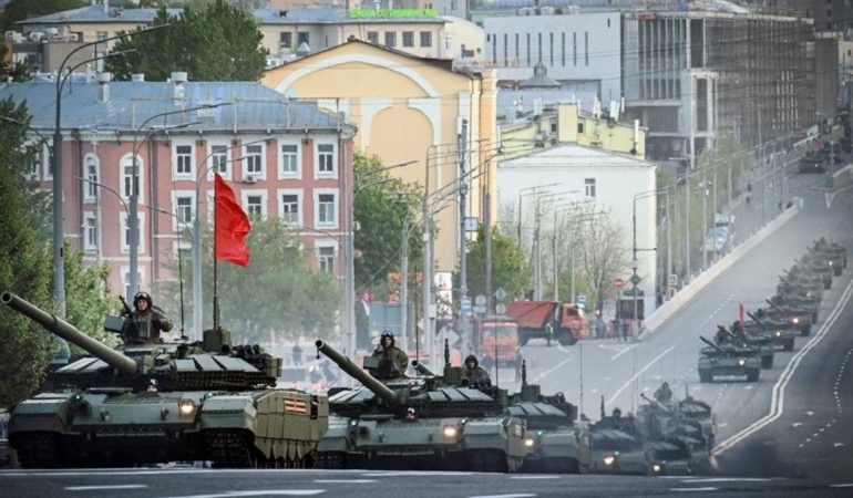 Zafer Günü’nde Moskova’da 13 Ülke Geçit Töreni