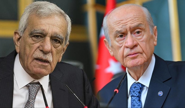 Bahçeli’den Ahmet Türk’e Tebrik Telefonu