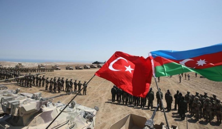 Türk ve Azerbaycan Ordularından Ortak Tatbikat