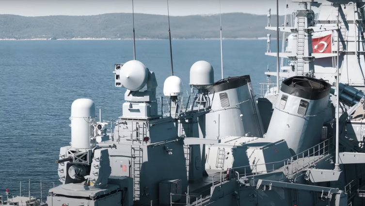 TCG ORUÇREİS fırkateyni Mavi Vatan savunmasında yerini aldı