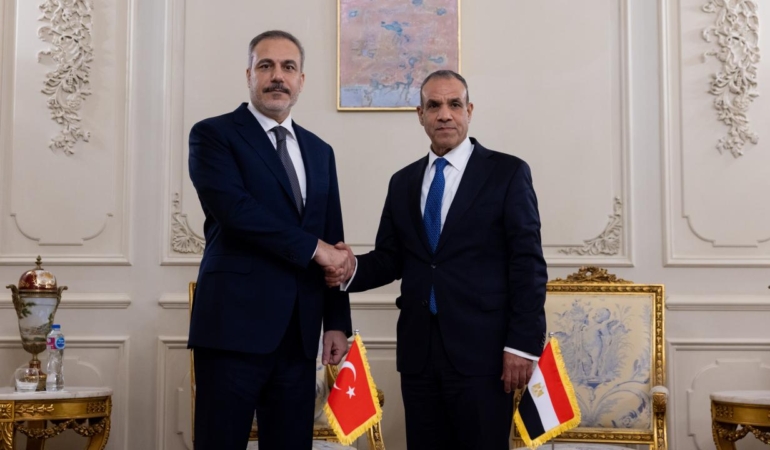Fidan ve Abdulati’den Gazze için kritik görüşme