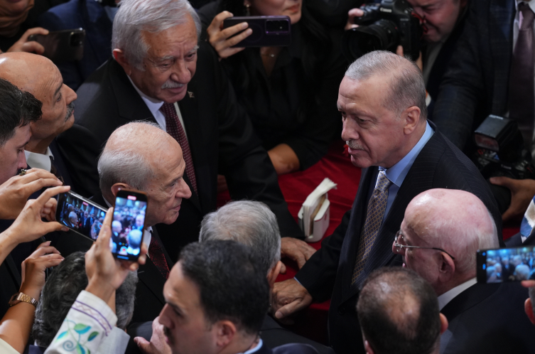 TBMM Başkanı Kurtulmuş yeni yasama yılı dolayısıyla resepsiyon verdi