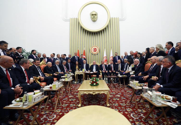 TBMM Başkanı Kurtulmuş yeni yasama yılı dolayısıyla resepsiyon verdi