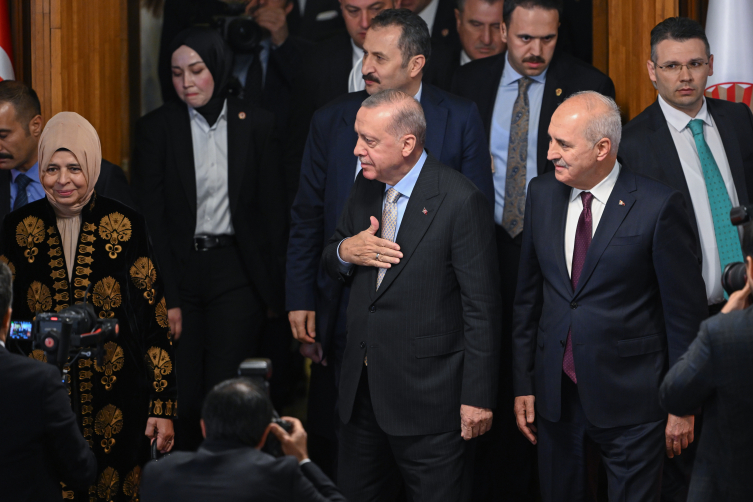 TBMM Başkanı Kurtulmuş yeni yasama yılı dolayısıyla resepsiyon verdi