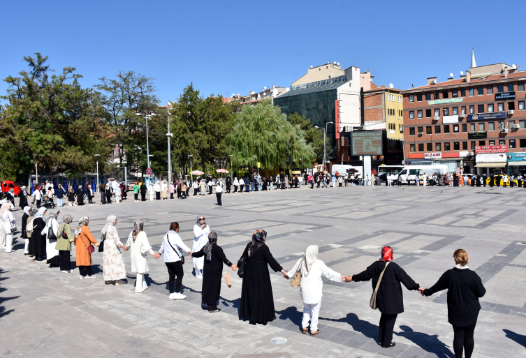 81 ilde 'Gazze İçin Sessiz Çığlık' etkinliği düzenlendi