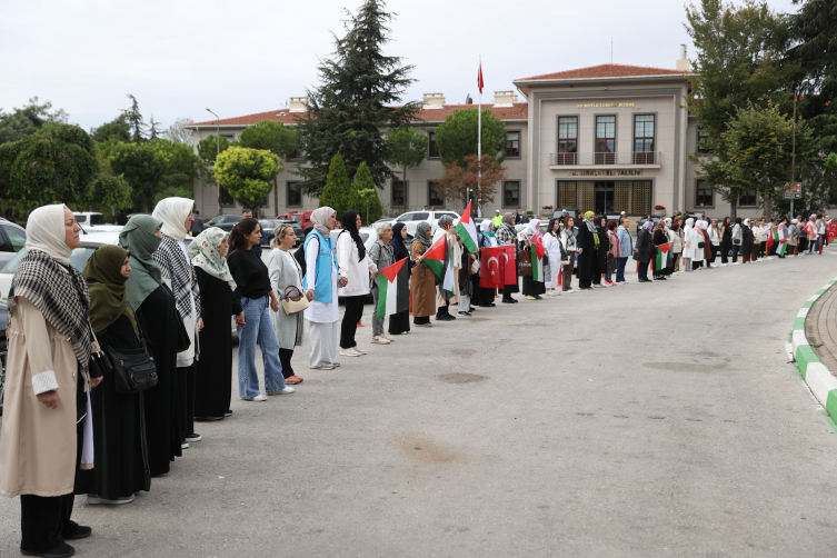 81 ilde 'Gazze İçin Sessiz Çığlık' etkinliği düzenlendi