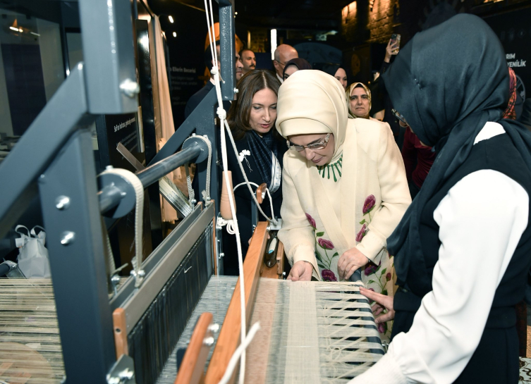 Emine Erdoğan'dan "Anadoludakiler: Sof'un Zamansız Yolculuğu Sergisi"ne ilişkin paylaşım