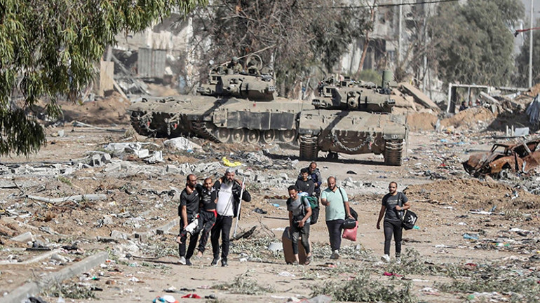 İsrail Gazzeye yönelik geniş çaplı kara harekatı başlattı: 1 buçuk milyondan fazla insanın yaşadığı güney bölgesi de hedefte