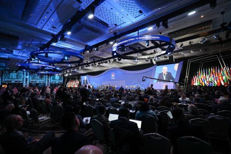 PAB Genel Kurulu bugün sona eriyor TBMM Başkanı Kurtulmuştan yoğun diplomasi trafiği