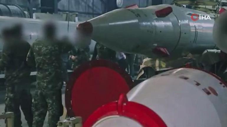 İşte İranın yer altı tesisleri Devrim Muhafızları komutanı video yayınladı: Füze stoklarını hızla yeniliyoruz