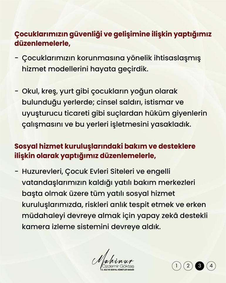 Bakan Göktaş’tan Sosyal Hizmetler Kanununa ilişkin açıklama: Güçlü Türkiye idealini yeni bir seviyeye taşıyacak