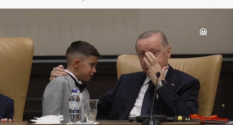 Cumhurbaşkanı Erdoğan, 23 Nisanda çocuklarla bir araya geldi