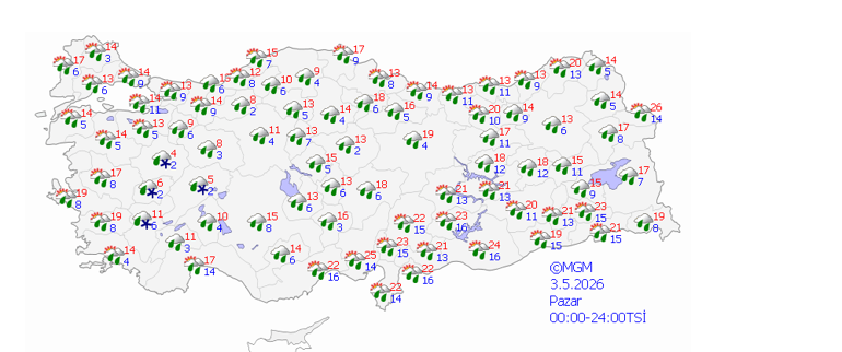 Son dakika... Hava bir anda değişecek Meteoroloji ve AKOM gün verdi... Sıcaklık 5 derece birden düşüyor