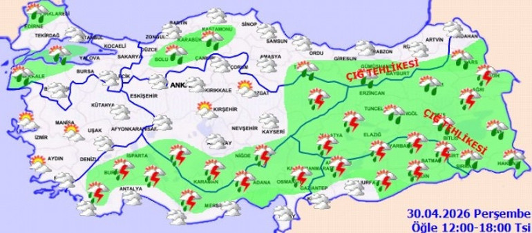 Hava bir anda değişiyor: Meteoroloji saat verdi... Gök gürültülü sağanak geliyor 5 gün boyunca etkili olacak