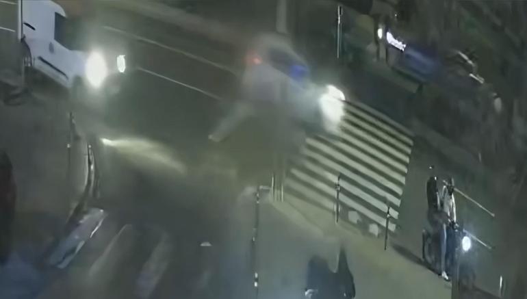 Beşiktaş’taki ölümlü kazanın görüntüleri ortaya çıktı Zümra’ya dakikalarca kalp masajı